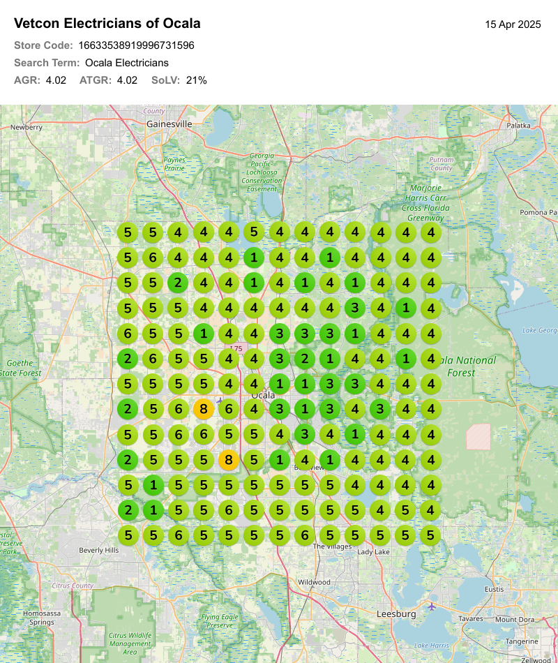 Ocala Electricians April 2025